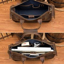 Load image into Gallery viewer, Crazy Horse Leather Briefcase Large Capacity
