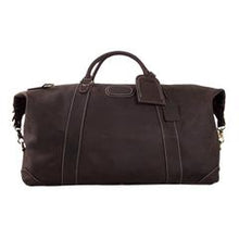 Load image into Gallery viewer, Vintage Leather Duffle Bag