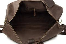 Load image into Gallery viewer, Leather Duffel Gym Overnight Bags
