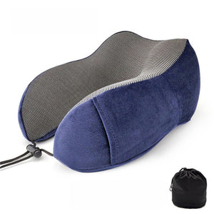 U-Shape Travel Pillow for Airplane Foam Neck Pillow