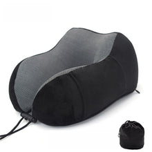 Load image into Gallery viewer, U-Shape Travel Pillow for Airplane Foam Neck Pillow
